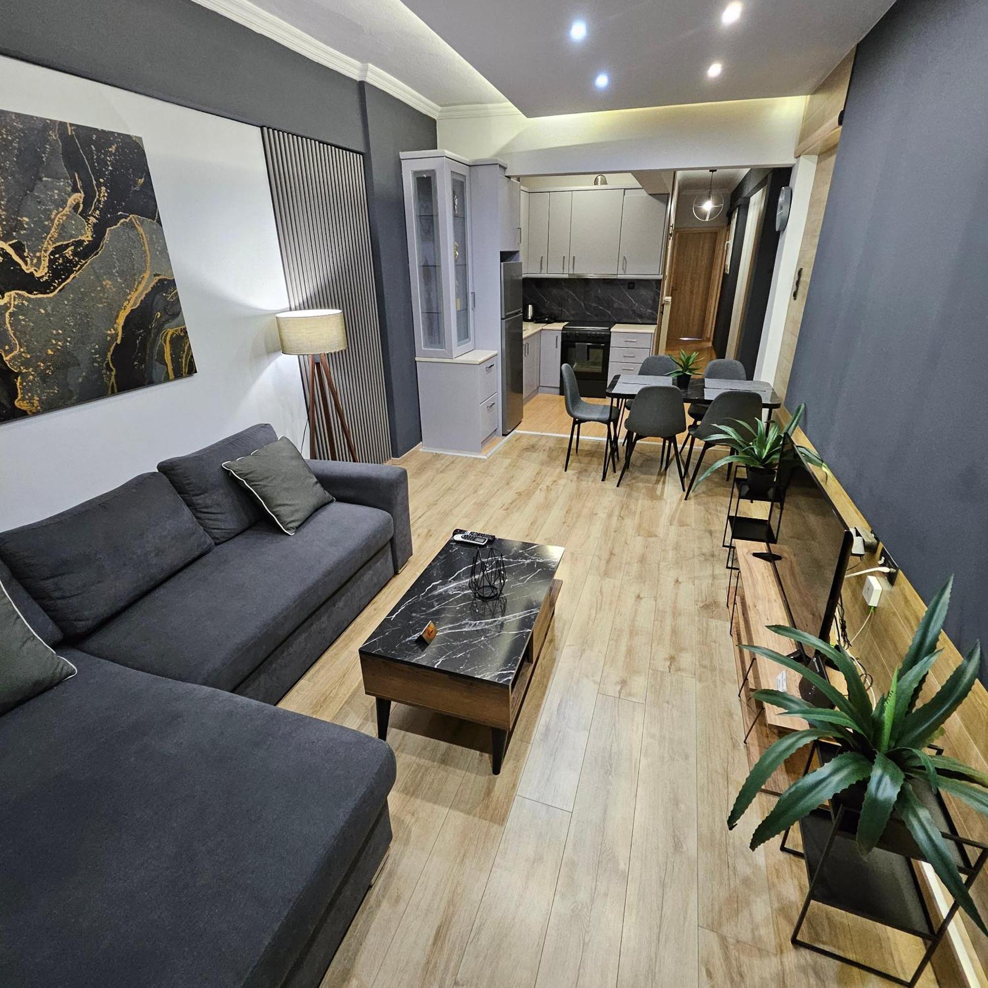 Central 3 Modern Apartment With Free Parking Seres Zewnętrze zdjęcie