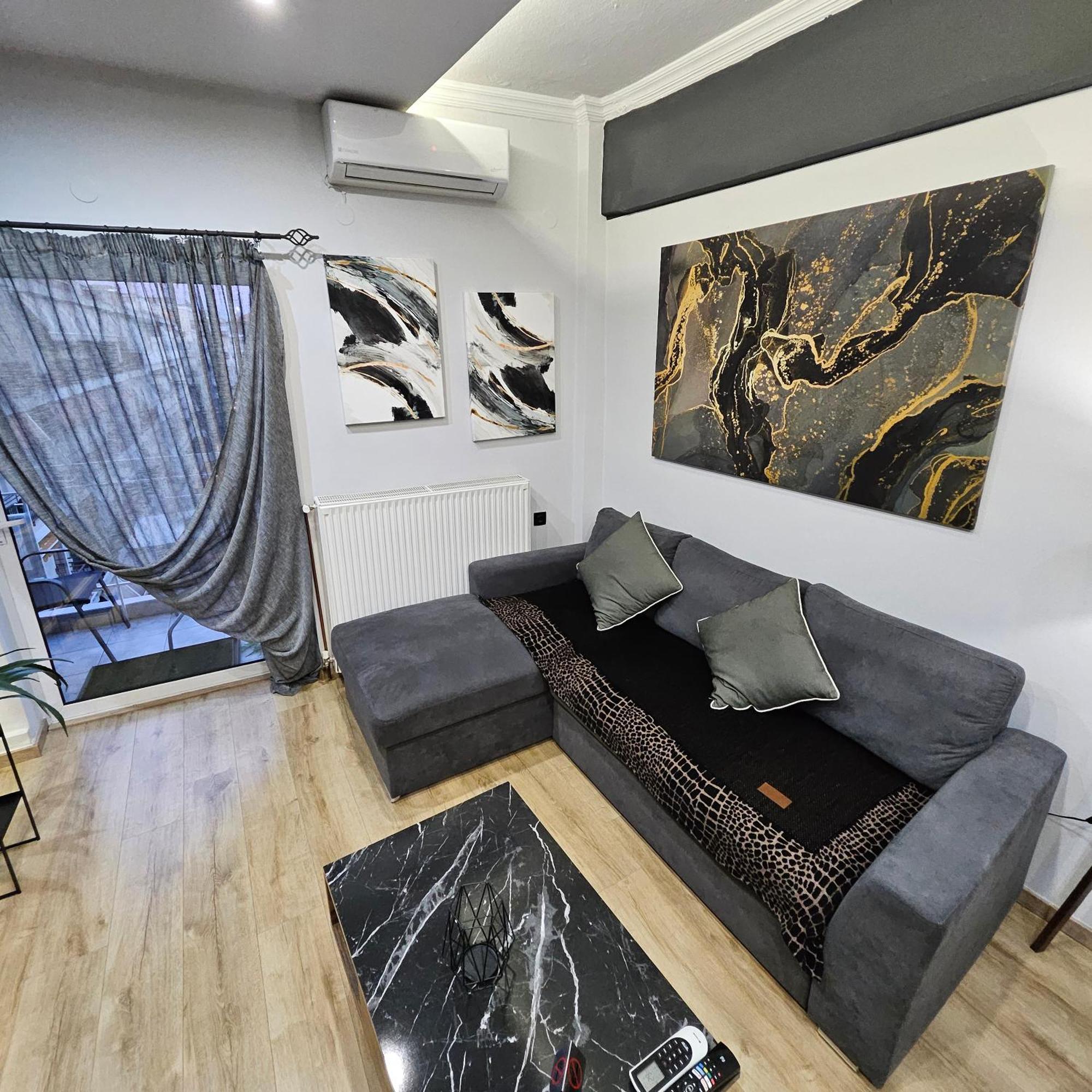 Central 3 Modern Apartment With Free Parking Seres Zewnętrze zdjęcie