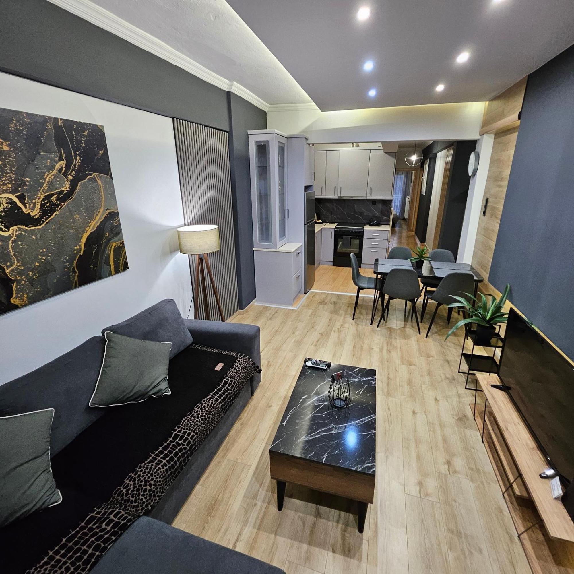 Central 3 Modern Apartment With Free Parking Seres Zewnętrze zdjęcie